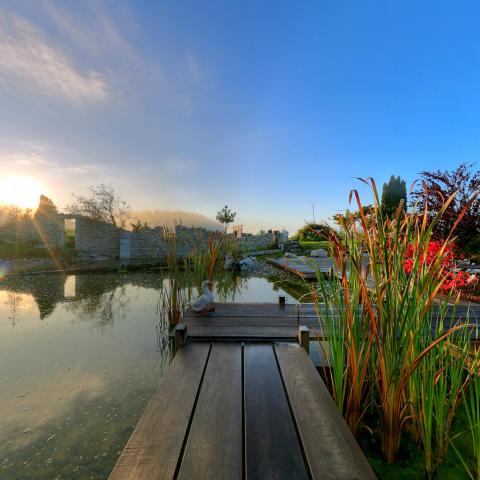 Découverte en 360° des travaux des Jardins Comtois